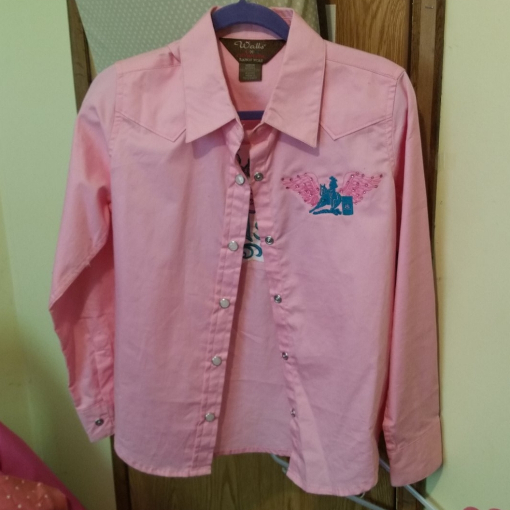 Barrel racing shirt
